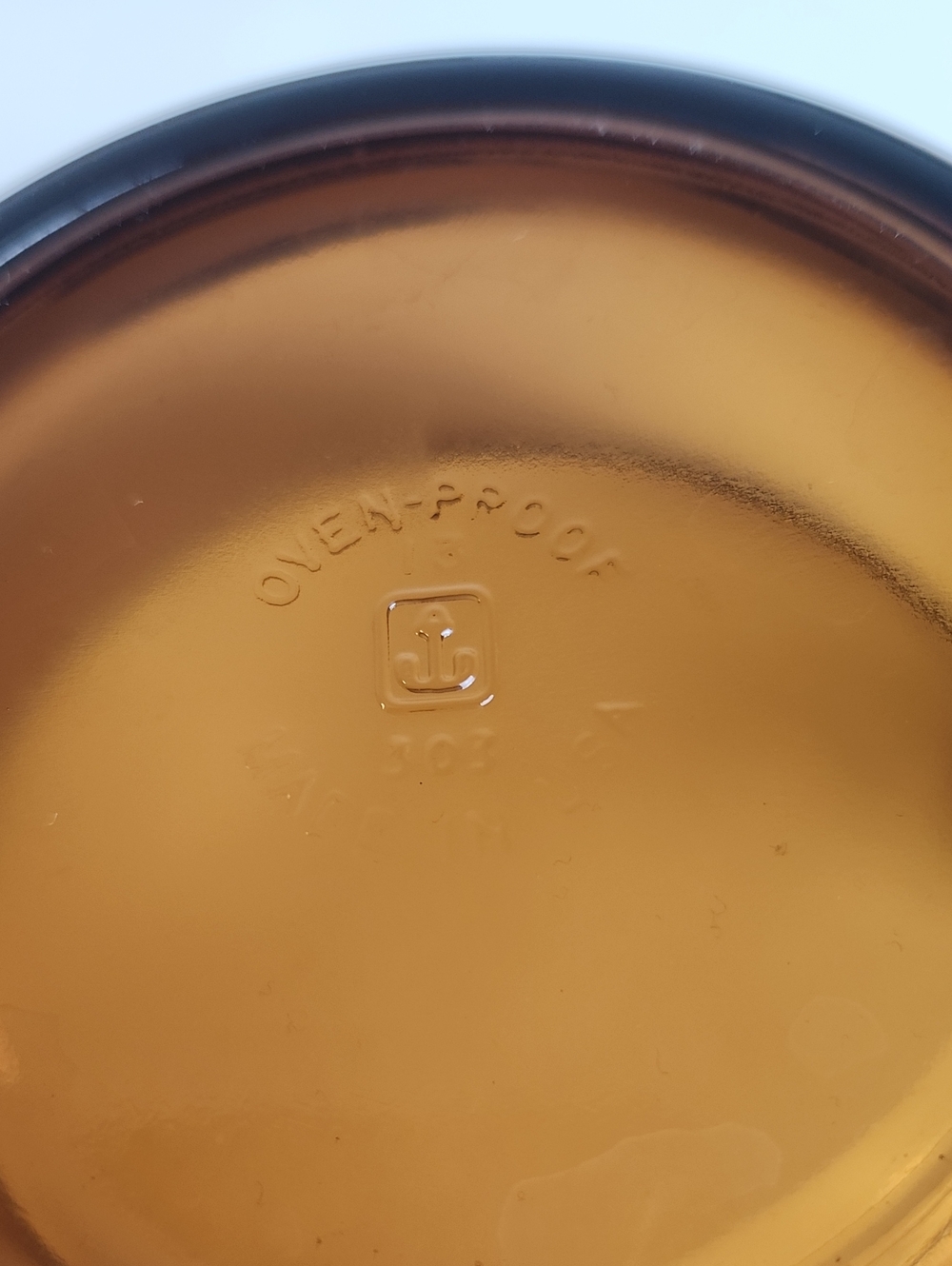 Vintage 70s 80s Amber Anchor Hocking Chili Soup Bowls Set Of 2 - Picture 5 of 5